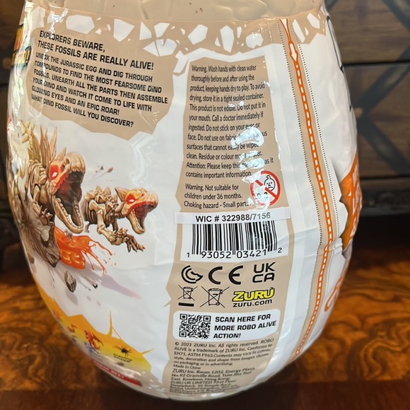 Robo Alive Dino Fossil Find Robotic Dinosaur - Picture 5 of 6